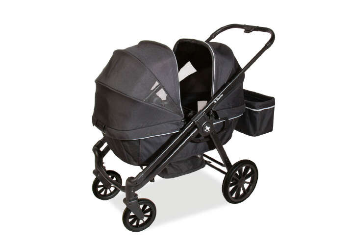 Pinolino Klappbarer 2-in-1 Kinder- und Bollerwagen Cubi